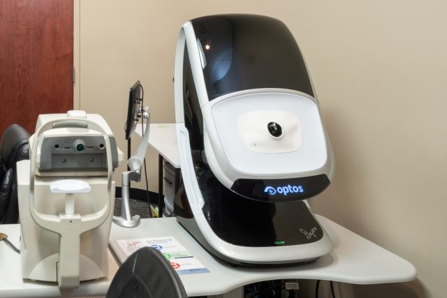 OCT eye scan equipment