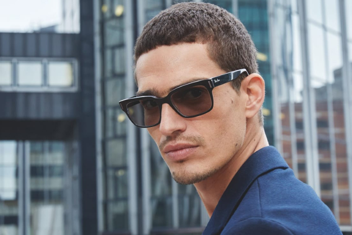 Male Model wearing sunglasses