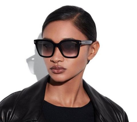 woman wearing tom ford sunglasses