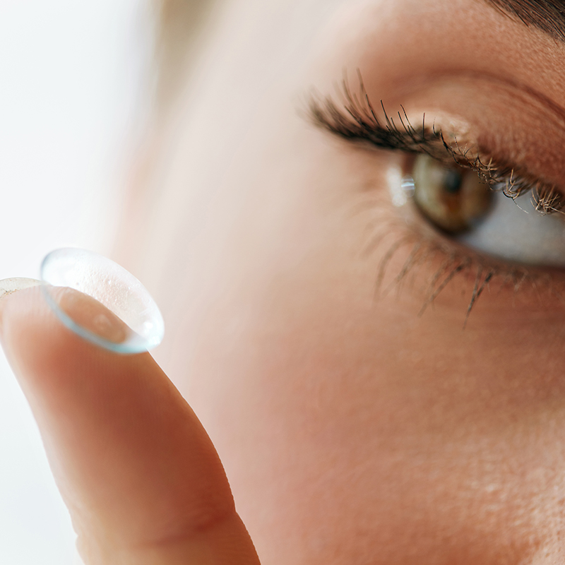 Close Up Eye Contact Lenses