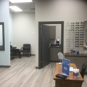 Inside Kootenay Family Vision Care, Cranbrook, BC