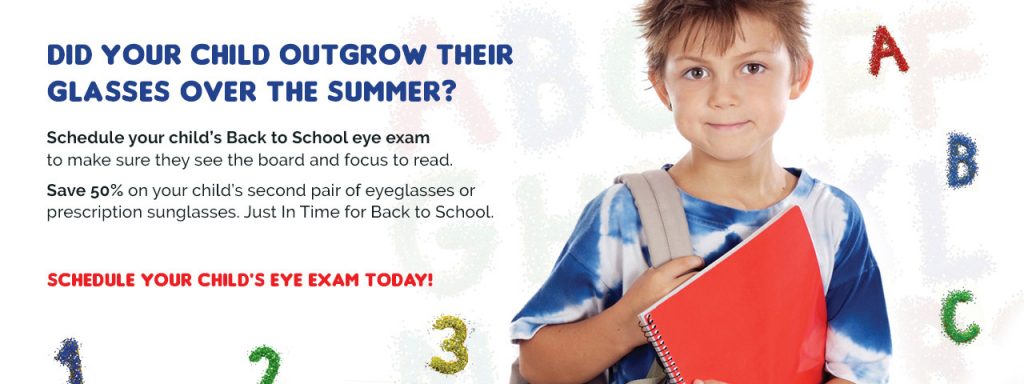 eye exam for kids in las vegas