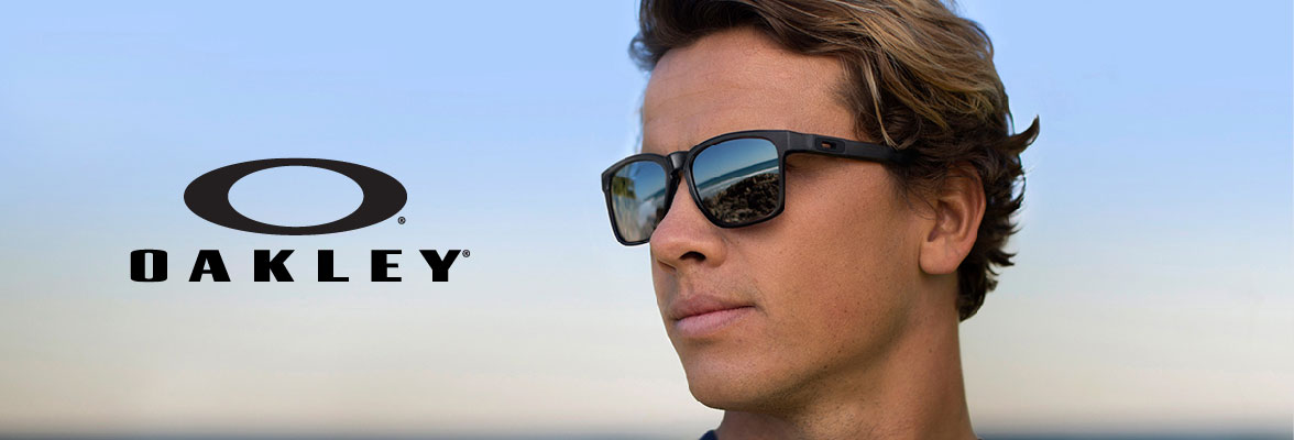 man wearing Oakley sunglasses