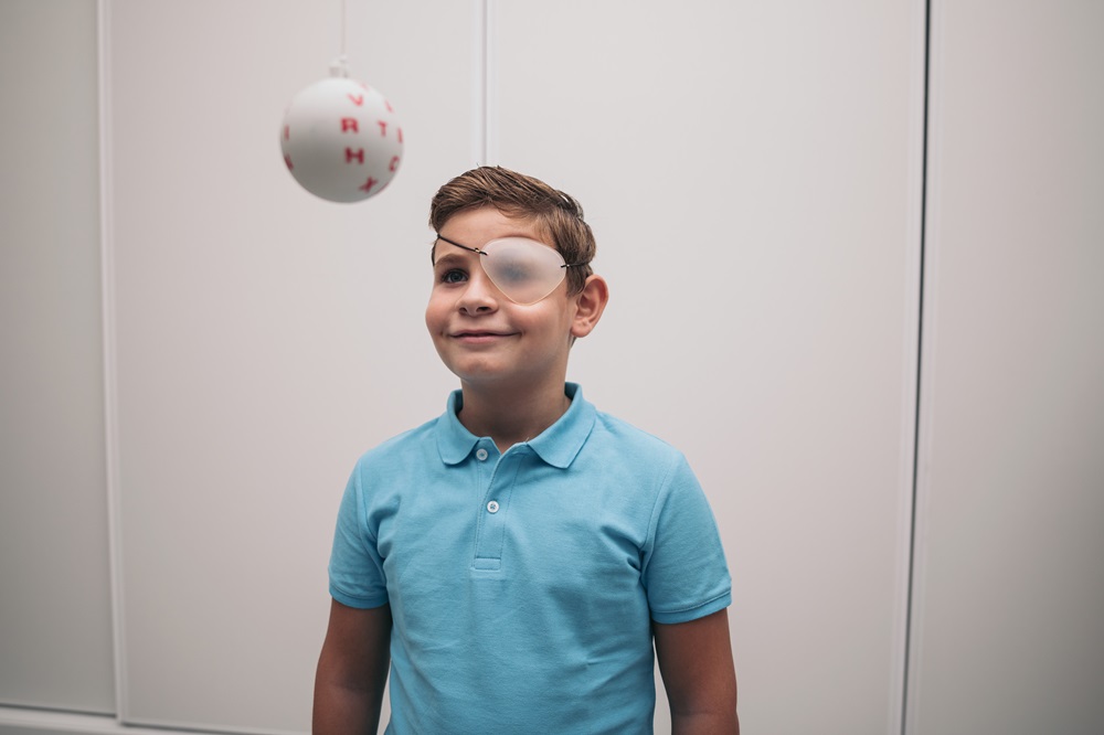 vision therapy in an optician