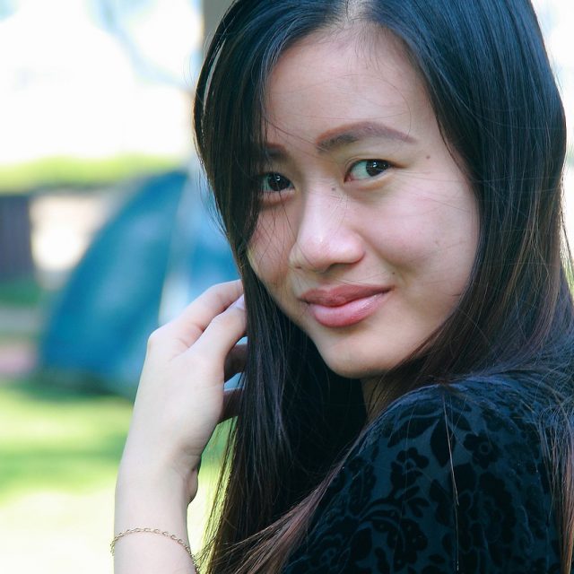 Asian Woman Smiling 1280×853