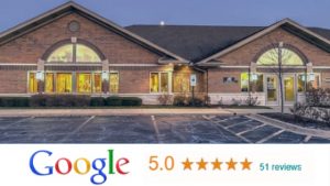 five stars by google reviews