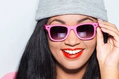 latina teen wearing sunglasses