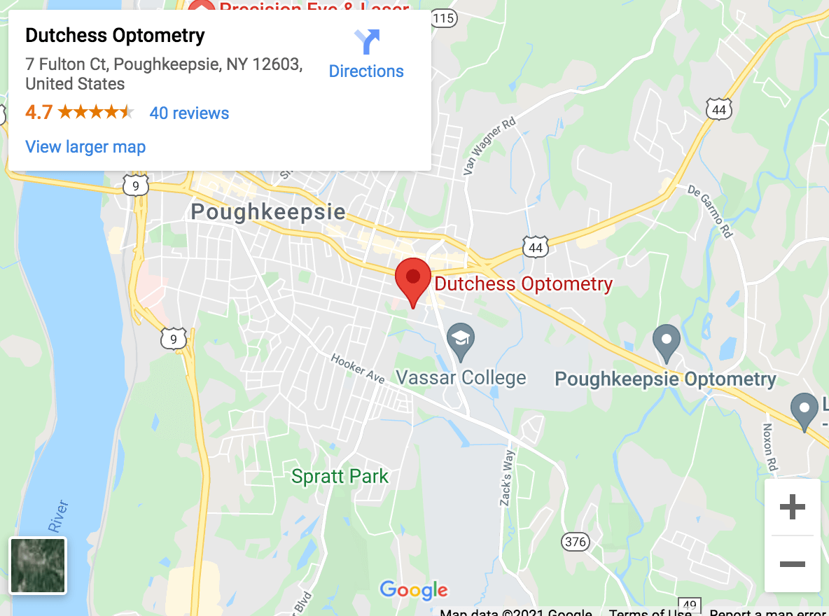 Poughkeepsie google map