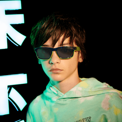 boy wearing nano sunglasses