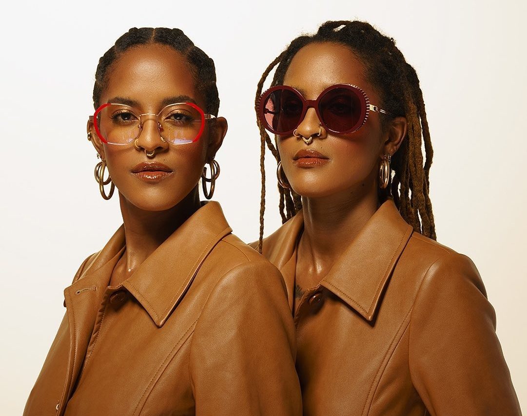 2 women models wearing Coco and Breezy sunglasses