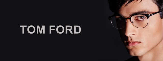 Optometrist, man wearing Tom Ford eyeglasses in Oak Brook, IL