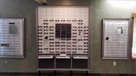Sunglasses Display, eye doctor, Hemlock, MI