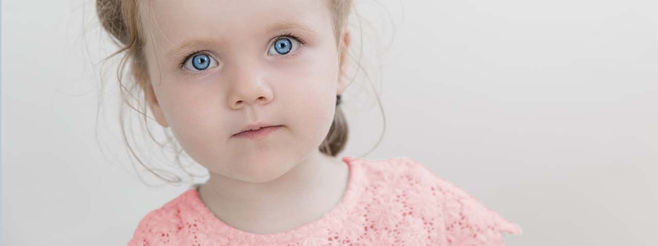 Little girl with strabismus in Saginaw & Hemlock, MI