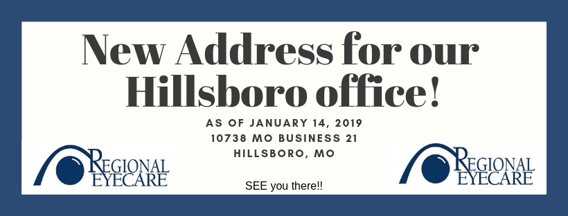 Were Moving! Announcement Hillsboro Eyedoctor Optometrist