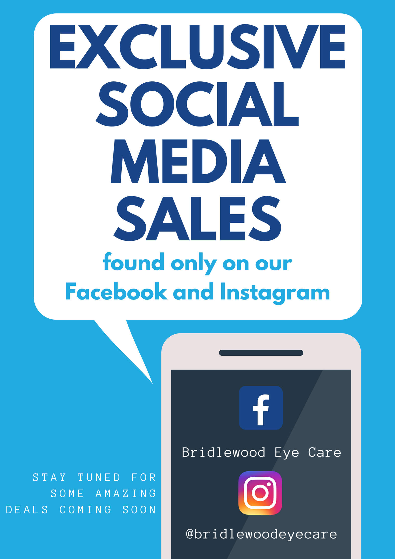 Social Media Sales Poster