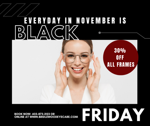 Black Friday Eyewear Promotion