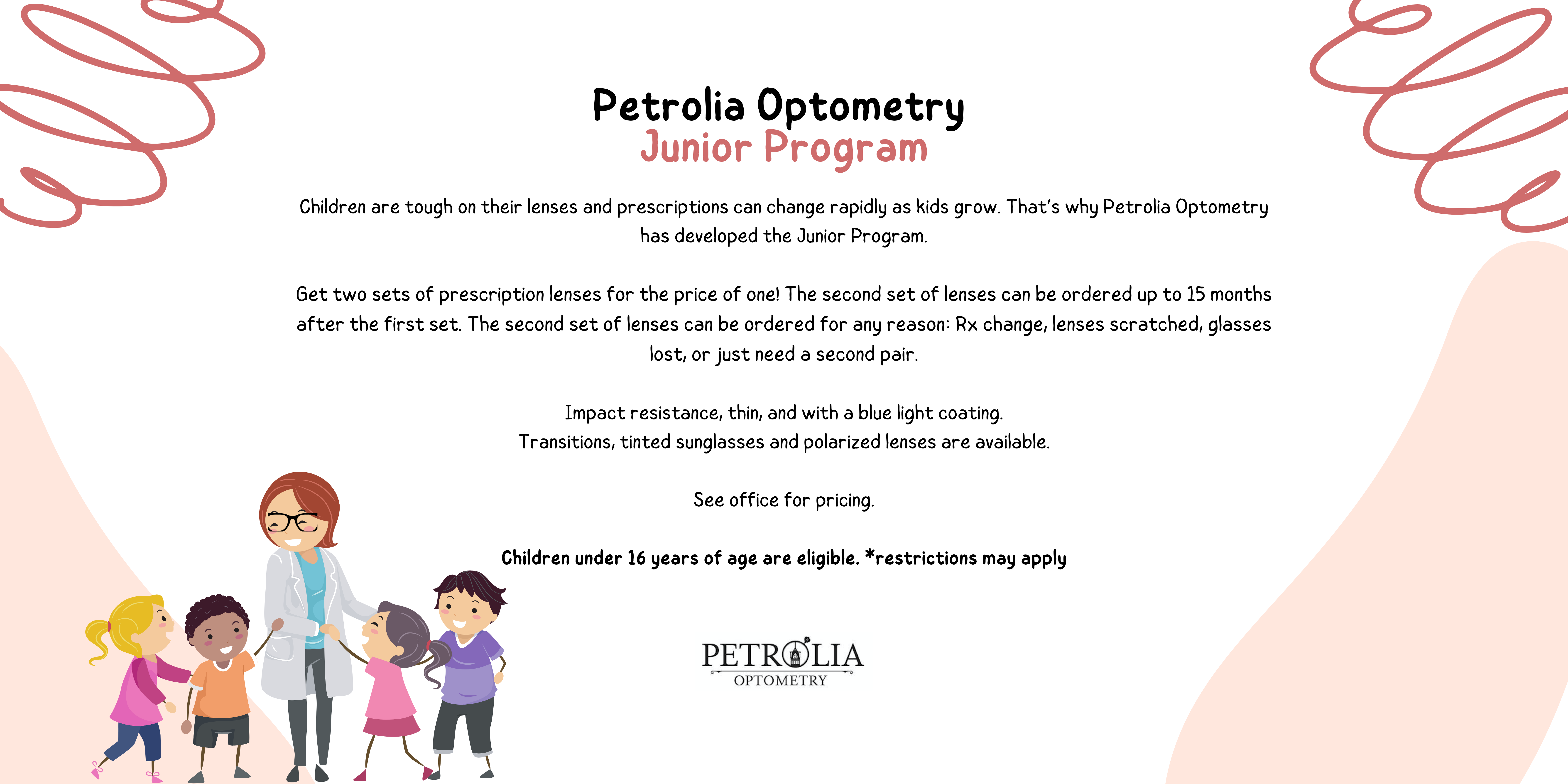 Petrolia Optometry Junior Program