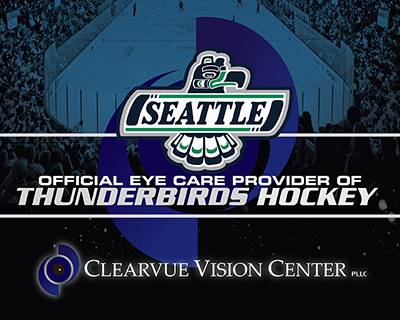 We are proud to be the Official Eyecare Provider of the Seattle Thunderbirds Hockey Team!