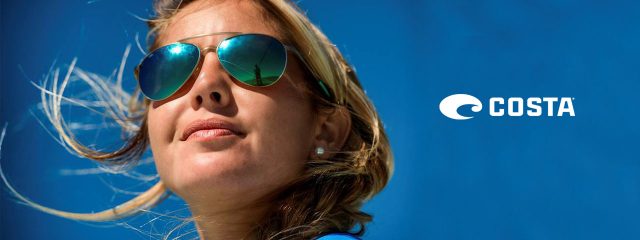 Optometrist, woman wearing Costa del Mar sunglasses in Tupelo, MS