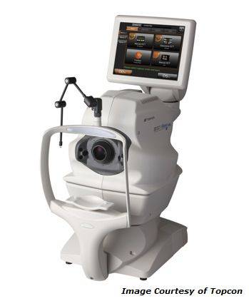 OCT digital eye scan