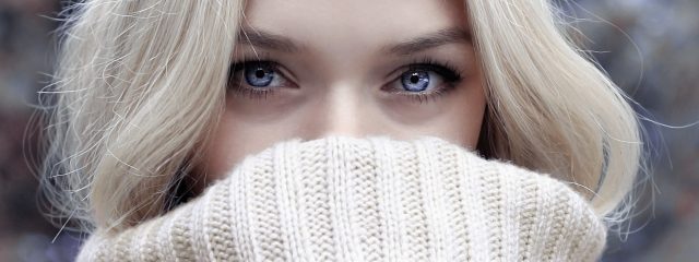 Eye doctor, Woman, blue eyes contact lenses in Fulton, Missouri