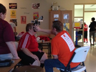Hopkins Eye Center Participating in the Special Olympics