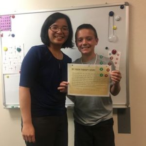 boy-graduating-from-vision-therapy-Modesto-ca